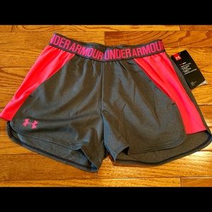 Under Armour Play Up 2.0 Shorts Grey/pink